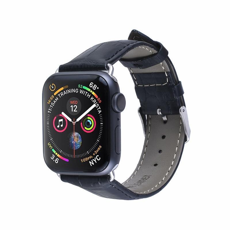 Pulseira de Couro para Apple Watch 38/40/42/44mm